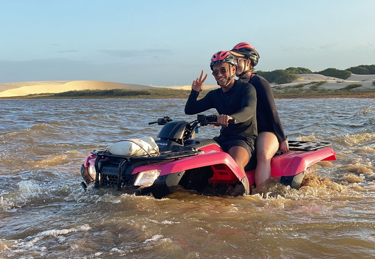 Passeio de quadriciclo