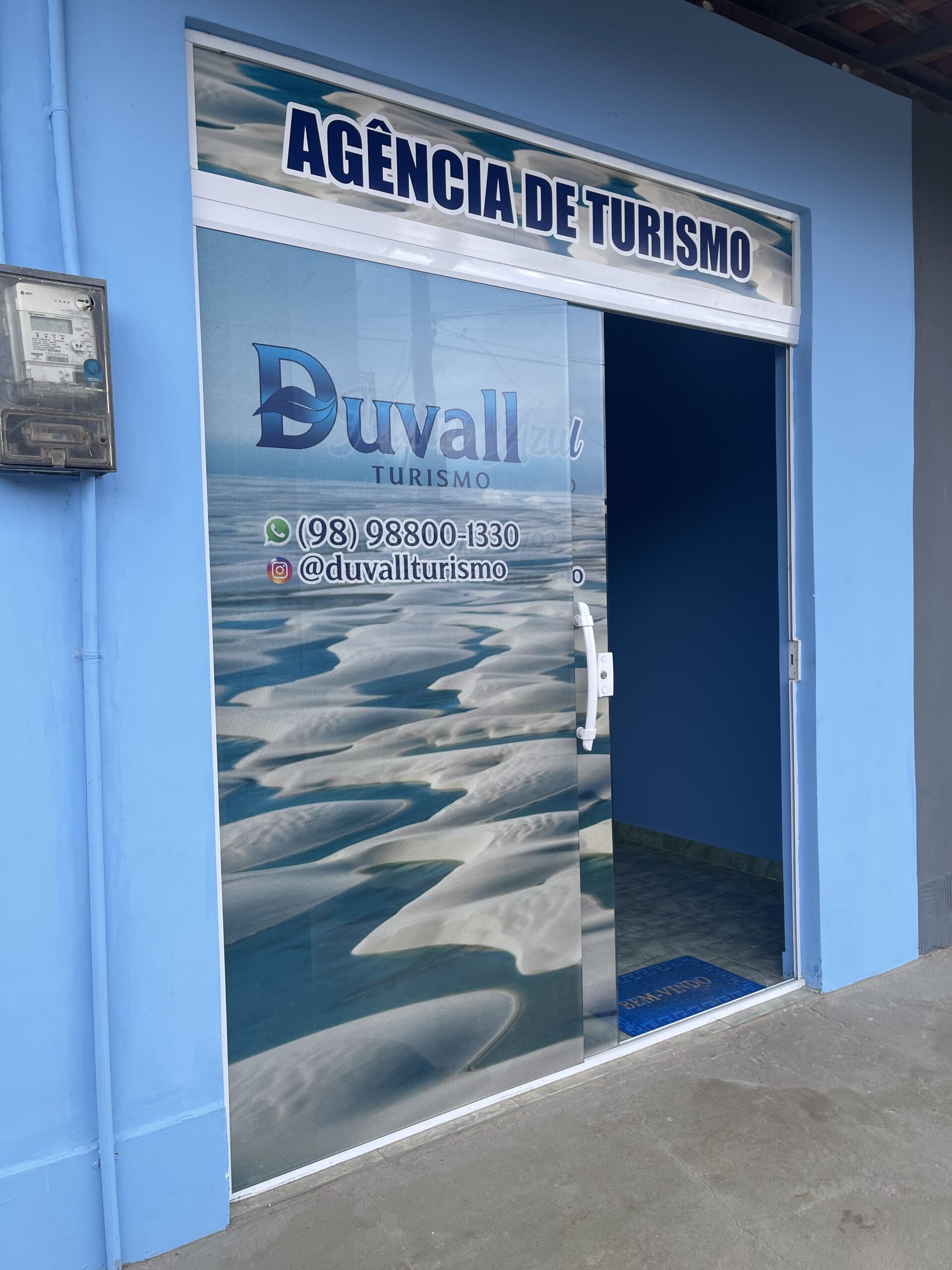 Frente da Agência Duvall Turismo